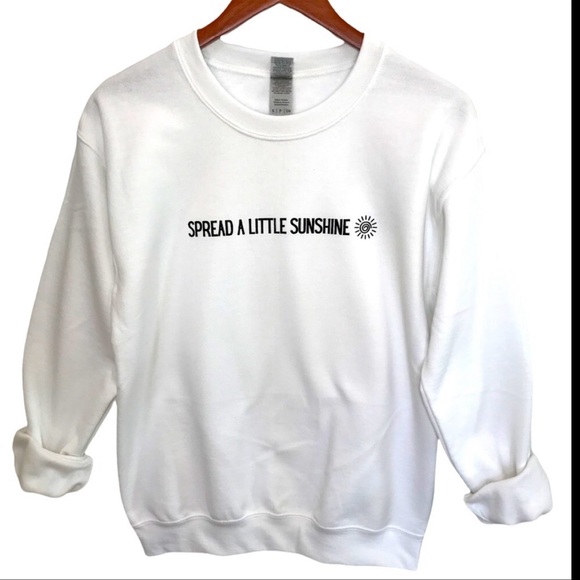 SPREAD A LITTLE SUNSHINE Unisex Adult Crewneck Sweatshirt - Various - Picture 11 of 12